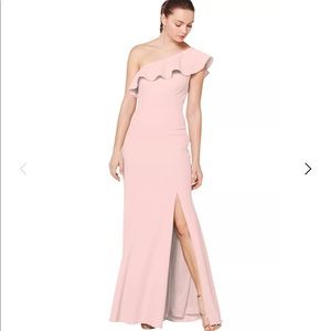 Bill Levkoff, ballet pink, size 8 bridesmaid dress